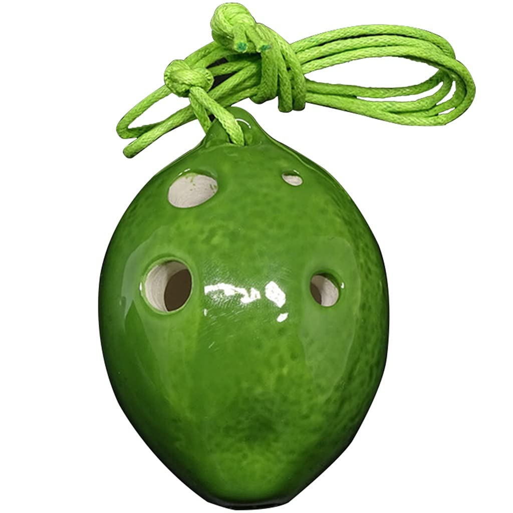 ocarina, Ocarina creativa a forma di frutta a 4 fori, regalo for bambini e bambine