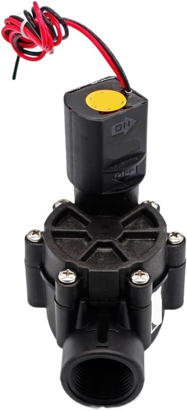 1PCS Paddy Irrigation Nylon Pulse 12VDC Solenoid Lock Valve 3/4 1/2(3/4",DC Latching)