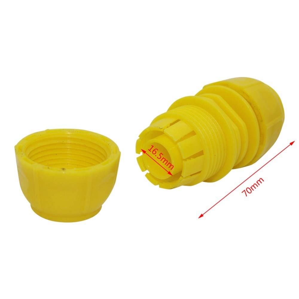 Kit de conectores conjuntos de manguera 50 unids Manguera de reparación de la manguera Unión Extensión Conjuntos Conjuntos Lavado de Agua Pipe Accesorios Accesorios Butt Juntas Artículos de plomería p