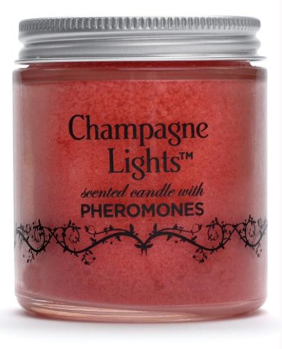 Champagne Lights Cinnamon Apple Candle with Pheromones