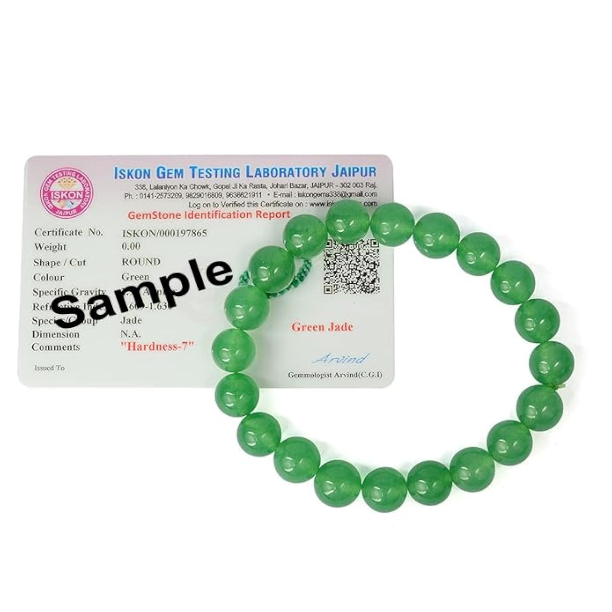 Feng-Shui Healing Crystal Beaded Bracelet, Unisex Gift