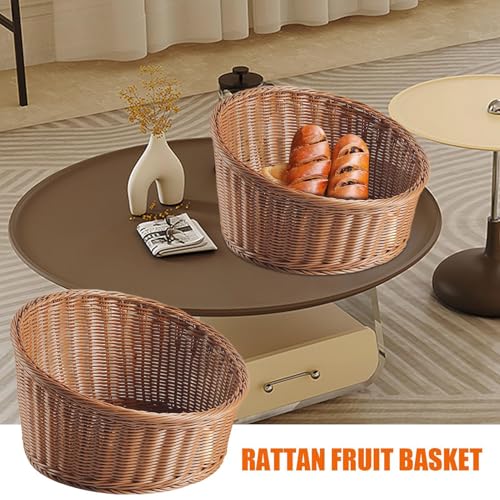 Panier de service tissé pour un buffet de restaurant et table de salon - 3