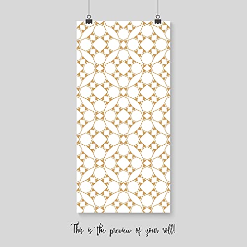 Papier peint mural Magic-Stick 250x250 cm géométrique pour transformer un mur abîmé