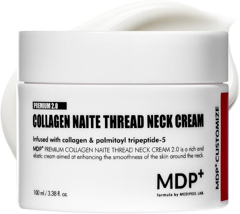 Creme para Pescoço e Colo MDP+ Premium Collagen Naite Thread 2.0, 100 mL