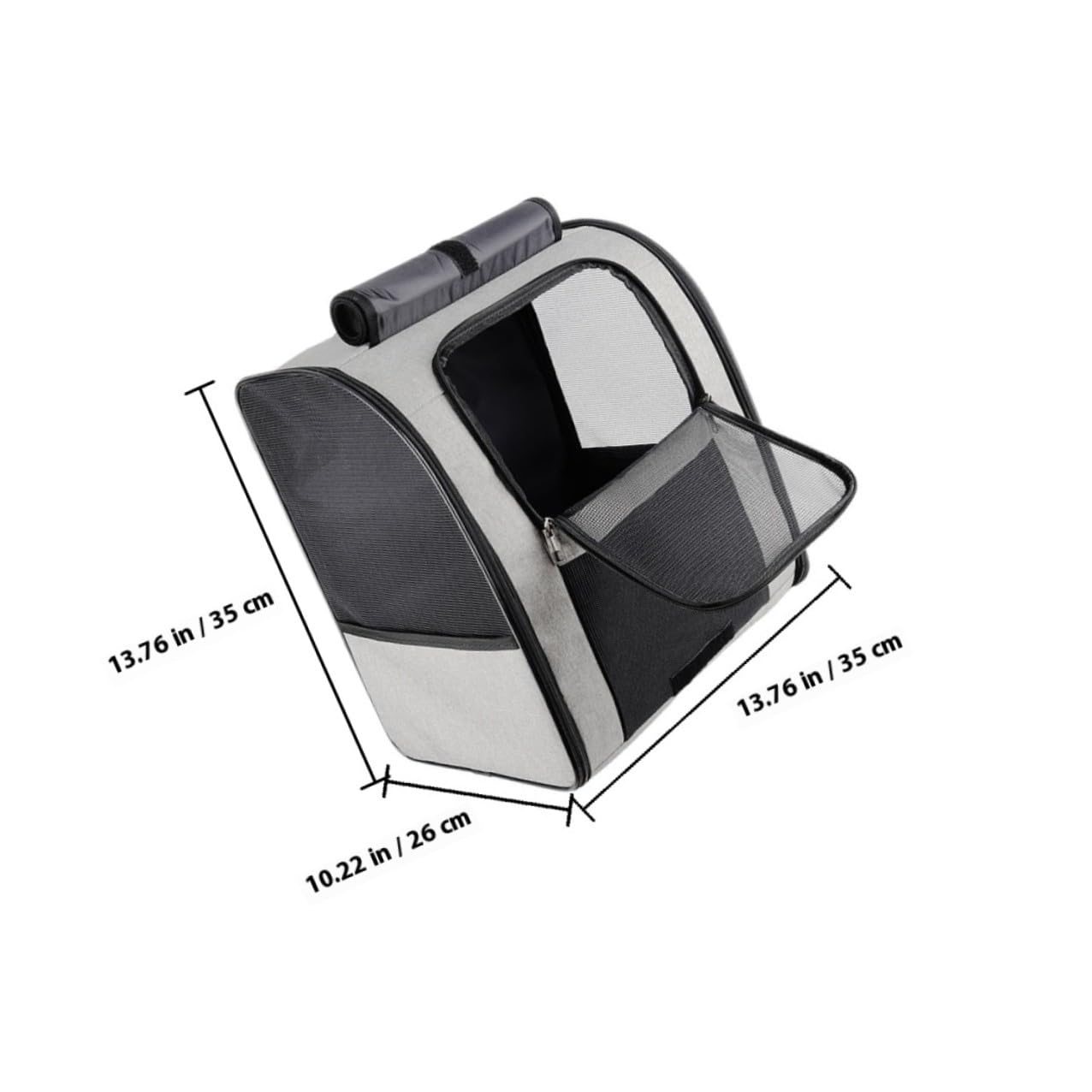 Artibetter Katzenrucksack Transport Mit Atmungsaktivem Netzgewebe Robuste Haustiertragetasche Aus Bequeme Katzen-Reisetasche Für Sightseeing Und Reisen