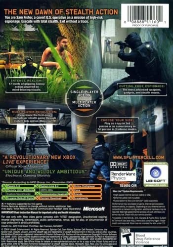 Consejos y reviews para comprar Splinter cell conviction que puedes comprar esta semana. 9 Imagen adicional