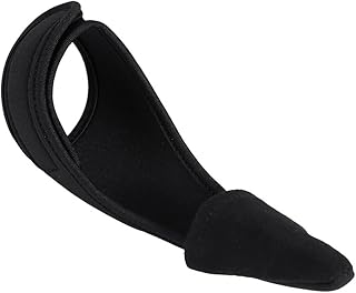 TOPINCN シングル指用 フィッシンググローブ ブラック イミテーションレザー 素材 手首を完全包み込む 各種釣りシーンに応用可能 17 X 8.5cm