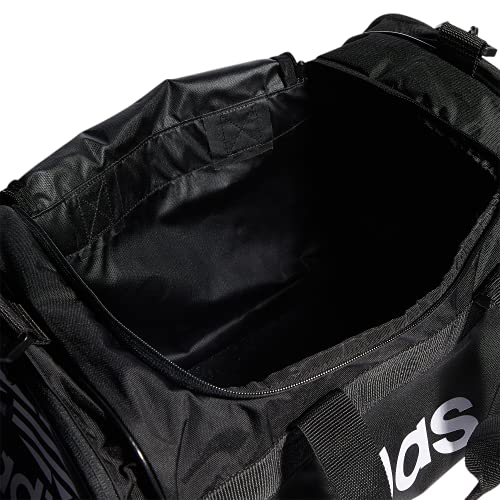 Adidas Originals Santiago Duffel Bag, Black/White, One Size #TOP2
