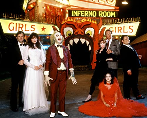 Beetlejuice (1988) Alec Baldwin, Geena Davis, Michael Keaton, Winona Ryder 10x8 Photo