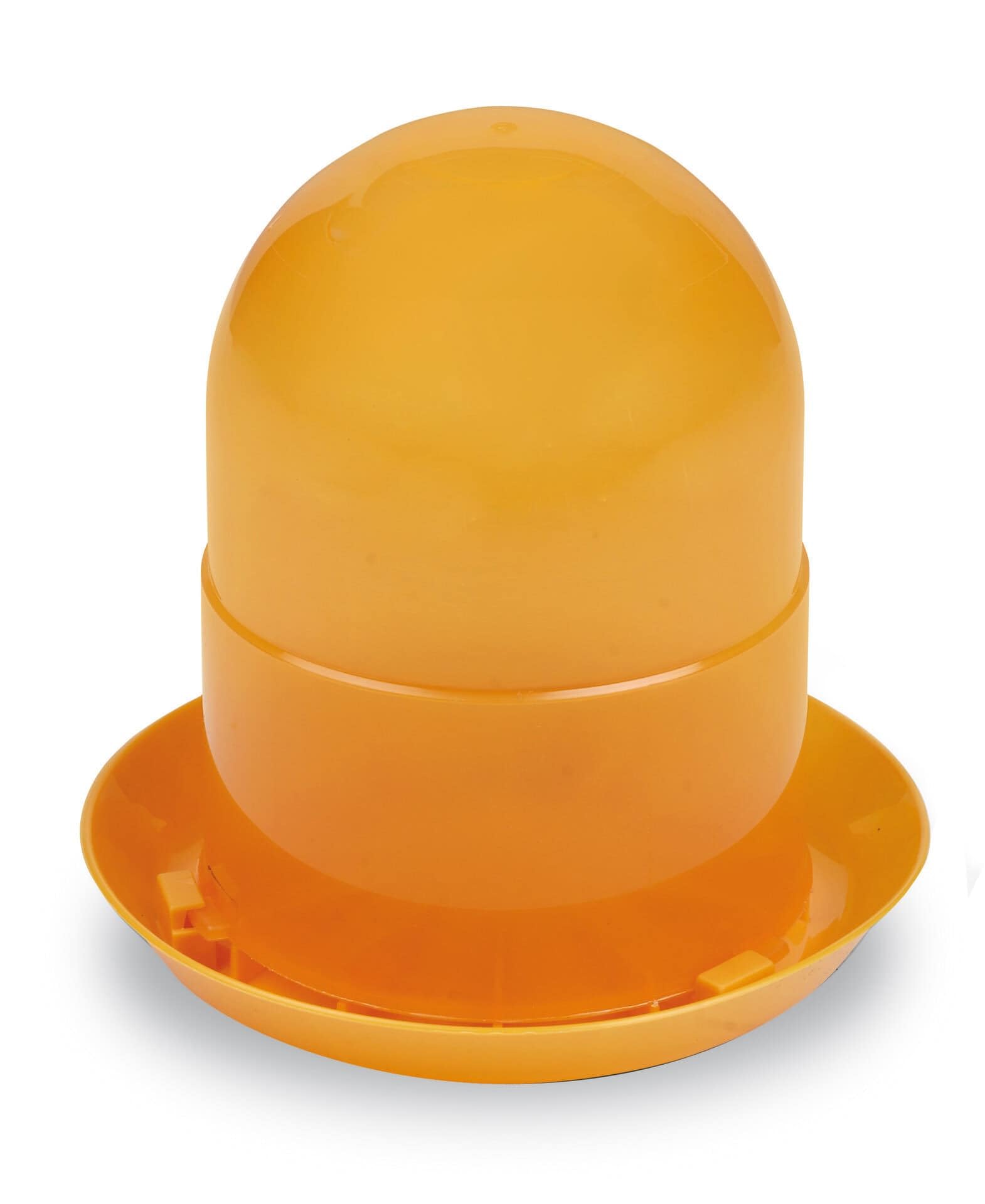 Mangiatoia Automatica Agrarzone Per Pulcini E Quaglie – 2 Litri, Arancione, In Plastica Resistente - 3