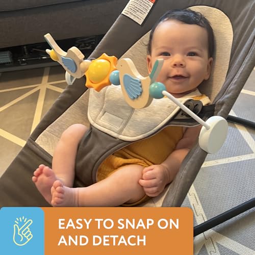 image for Impresa Wooden Toy Bar for Baby Bjorn Bouncer to Fascinate Your Child 