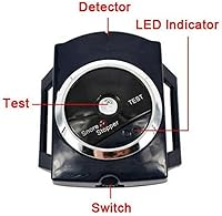 Vista 6 de Solución de tapón para ronquidos, dispositivo antironquidos, muñequera lo natural para facilitar la respiración, masajeador de pulsera biosensor