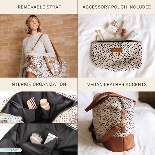 Jadyn Luna Women's Weekender Bag and Travel Duffel, Large 37 Liter Capacity4