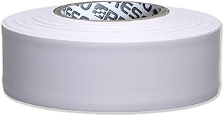 Presco Taffeta Roll Flagging Tape [2.5 mils thick]: 1-3/16 in. x 300 ft. (White) [NON-ADHESIVE]