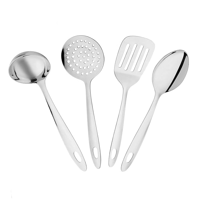 Buy Vessel Crew Stainless Steel Cooking and Serving Spoon Set, Karchi