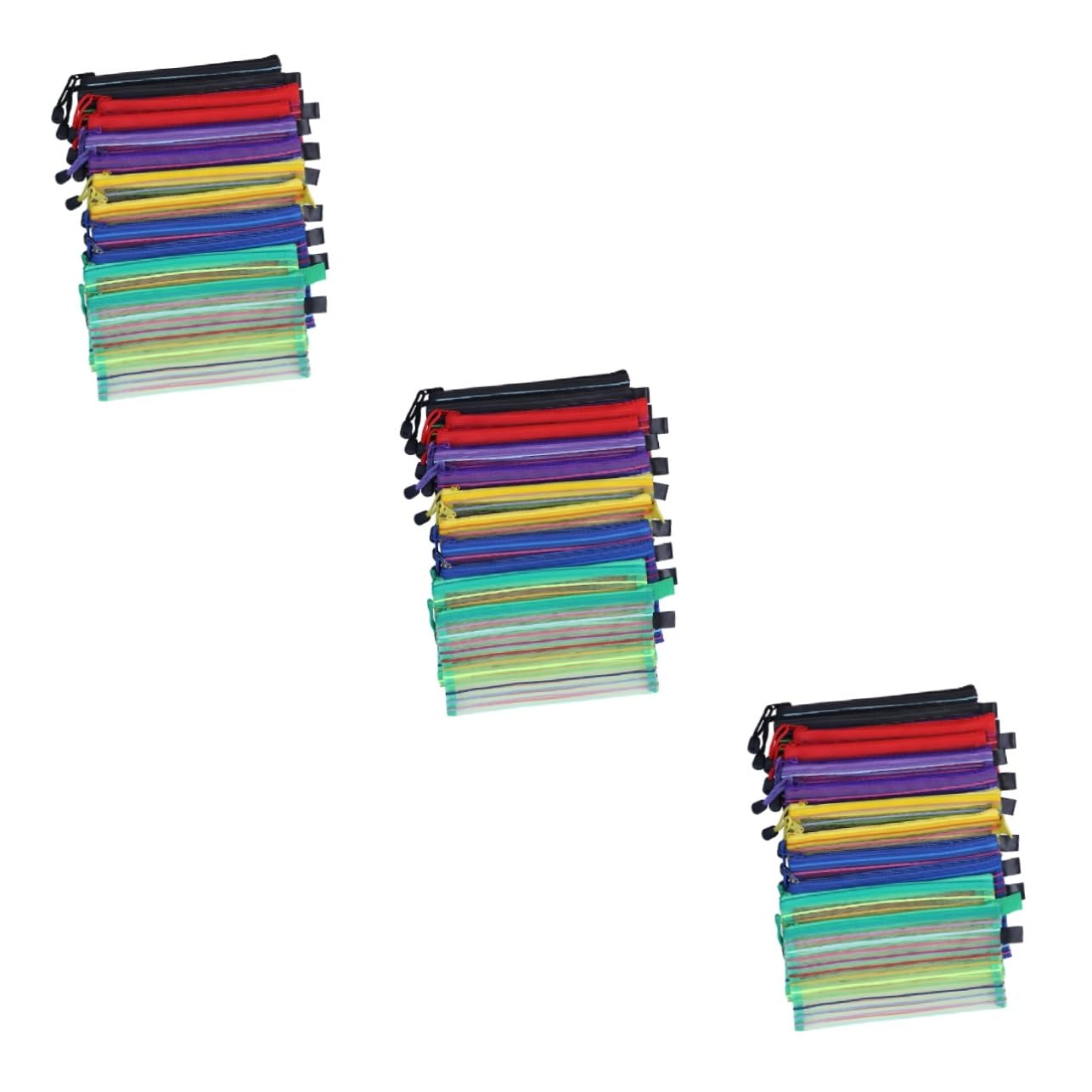 36piezas Bolsa De para Lápices y Cosméticos Organizador De Multiusos para y Accesorios