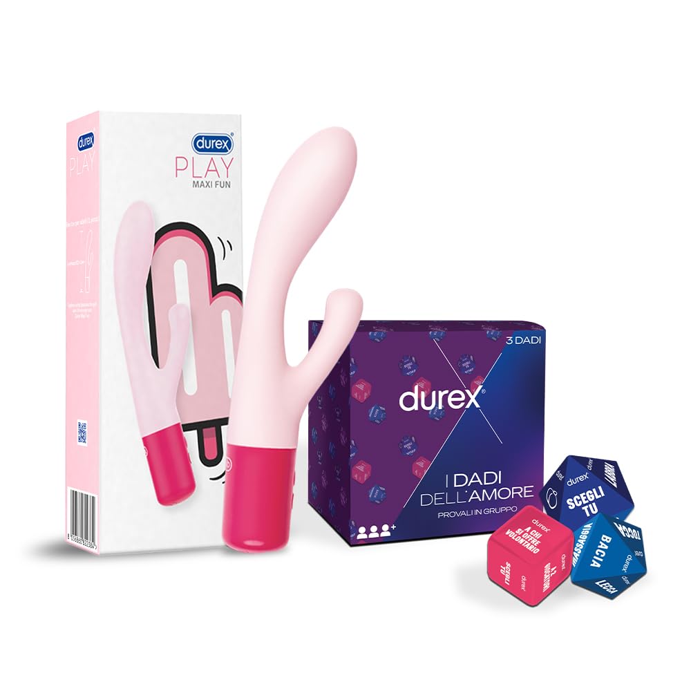 maxi fun + dadi dell'amore Durex 2024 Pink