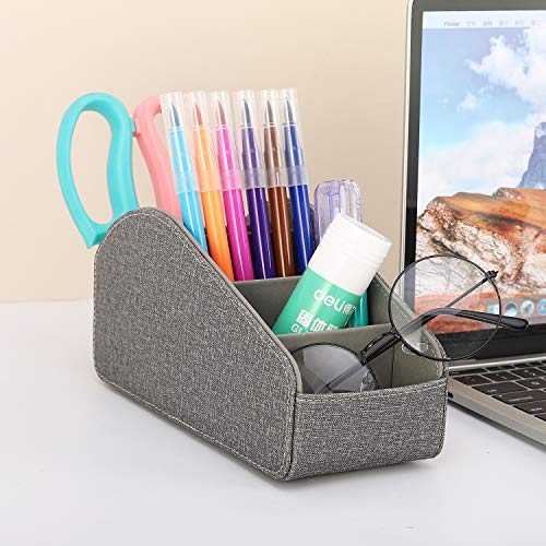 MoKo Remote Control Holder, Leather Organizer for Up to 5 Remotes, Suitable for Apple TV/Smartphones, Dark Grey - Cosy Home Interiors MoKo Remote Control Holder, Leather Organizer for Up to 5 Remotes, Suitable for Apple TV/Smartphones, Dark Grey - Image 8