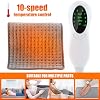 Heating Pad for Back Pain Relief, Electric Heating Pads with 10 Heat Settings, 3 Auto Shut-Off, LED Controller, Soft Heating Pad for Shoulder, Neck, Period Cramps (40 * 76CM 15.7x30)