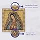 F.LLI BONELLA Fliese 20 x 20 cm Abbildung Madonna von Guadalupe