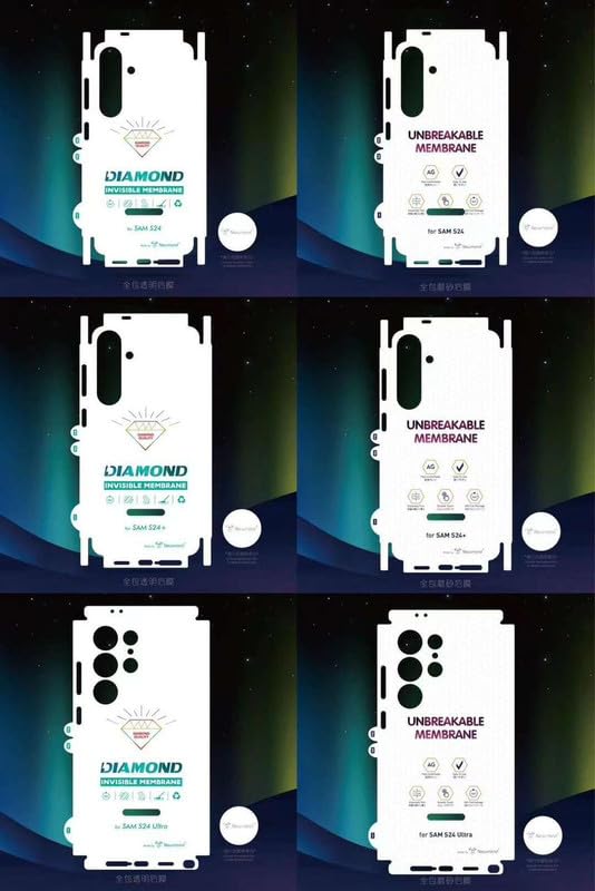 Image of Back Screen Protector Membrane Scratch Guard for Samsung Galaxy S24 5G (1 PACK BACK SCREEN GUARD) [Case Friendly][Matte]