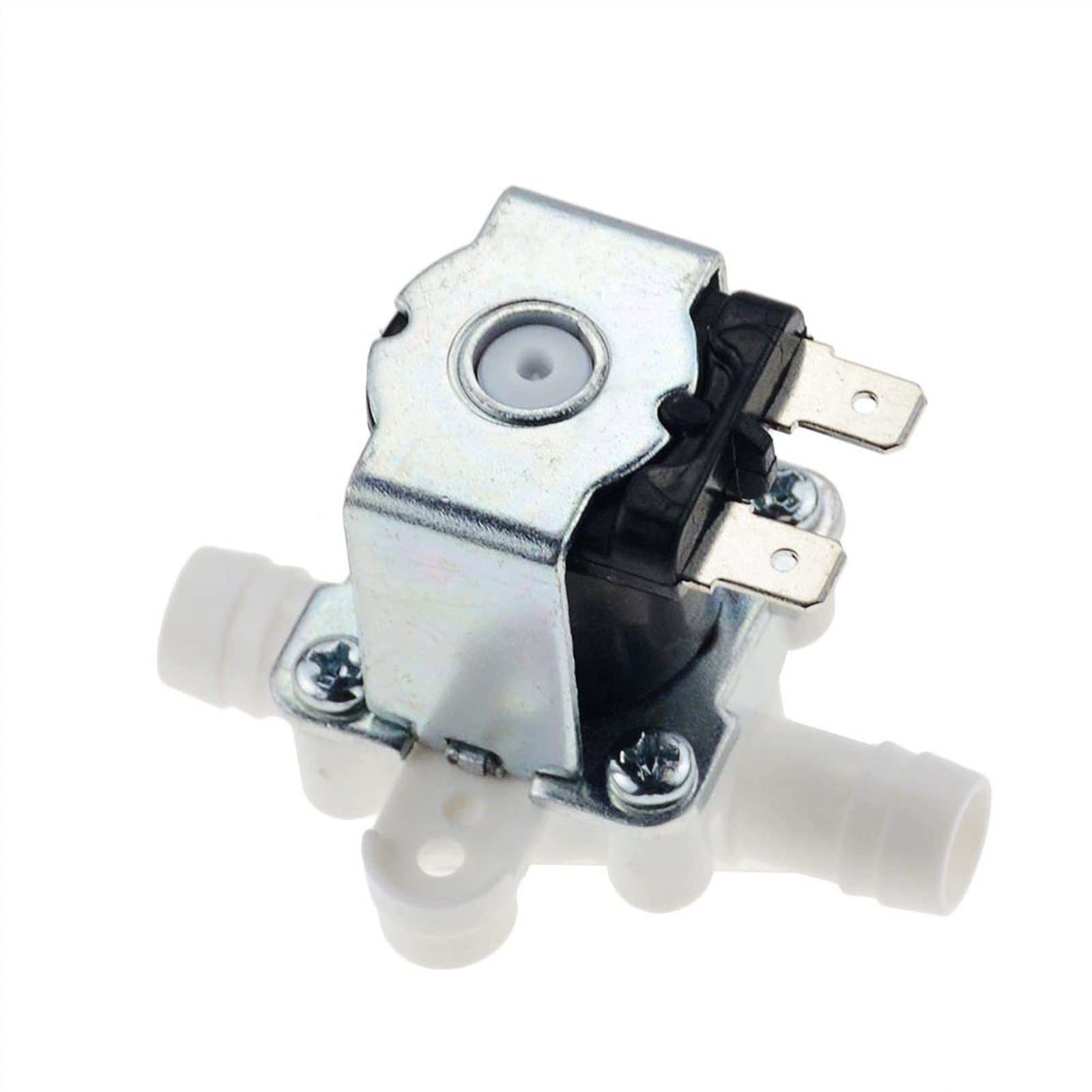 SZZAVCOIW Valve 1pc 12V 24V 36V 110V 220V Pressurized Solenoid Inlet 10mm for Water Dispenser Purifier Plastic(12V)