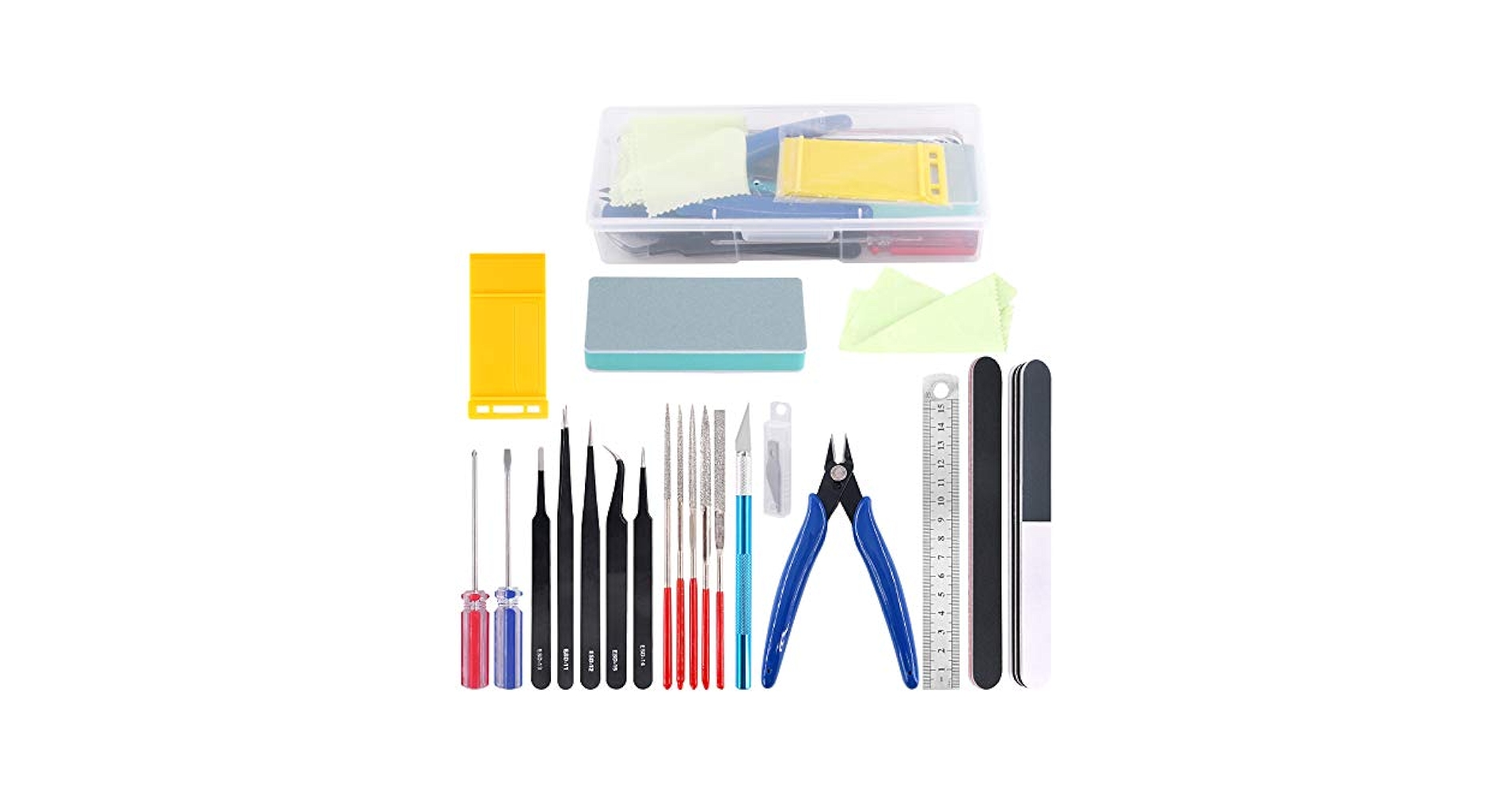 Amazon.com: Rustark 21Pcs Modeler Basic Tools Craft Set