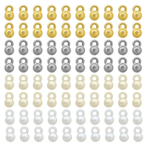Image of SATRA TRADERS Plastic Ghungroo | Size : 4mm | Qty : 100g | BF65 | Cream