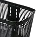 kowaku Bike Front Basket Cycling Basket Lightweight Detachable Tricycle Basket Handlebar Storage Basket Bicycle Basket for Biking, Black