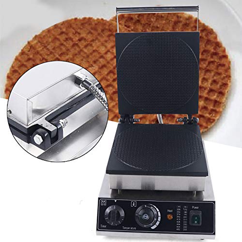 Foto von 1500 W Elektrische Eiswaffel-Antihaft-Waffelmaschine, Hörnchenautomat, Antihaftbeschichtetes Hörncheneisen, Antihaft-Teflonbeschichtung Kommerzielles Waffeleisen