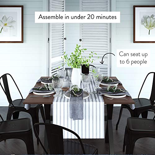 Buy Nathan James Kalos Solid Wood Drop Leaf Folding Kitchen Farmhouse