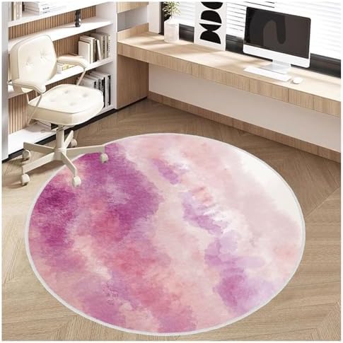 Amazon.com : Office Chair Mat for Hardwood Floor - 4ft Round Rug, Anti ...