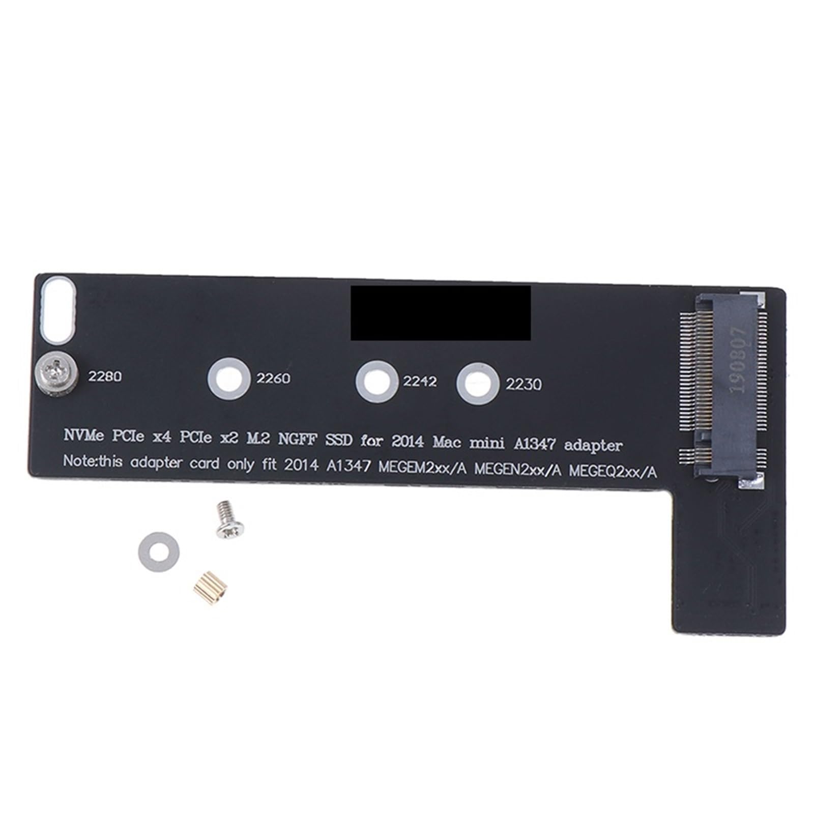 PCI-Ex4 M.2 NGFF NVME AHCI SSD konwerter karty adapter do 2014macbook A1347