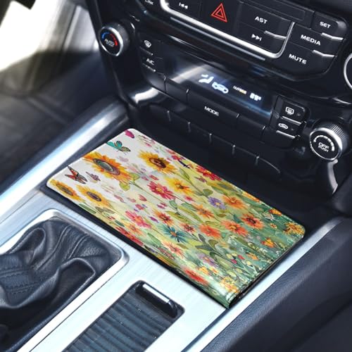 Organizador de auto de cuero miniatura 5