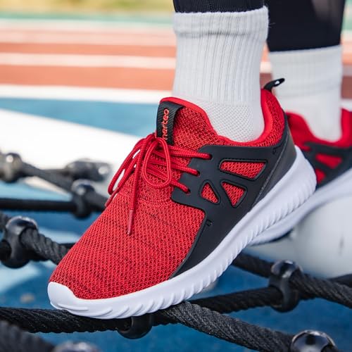 nerteo Girls Shoes Slip on Boys Kids Sneakers Lightweight Tennis Running Walking Gym Fashion Shoes for Little Kid/Big Kid2