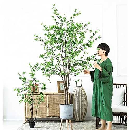 Arbres artificiels Feng Shui et fausse plante de cloche en pot - 4