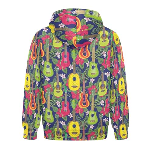 Pink Purple Flying Butterflies Youth Hoodie Sweatshirt2