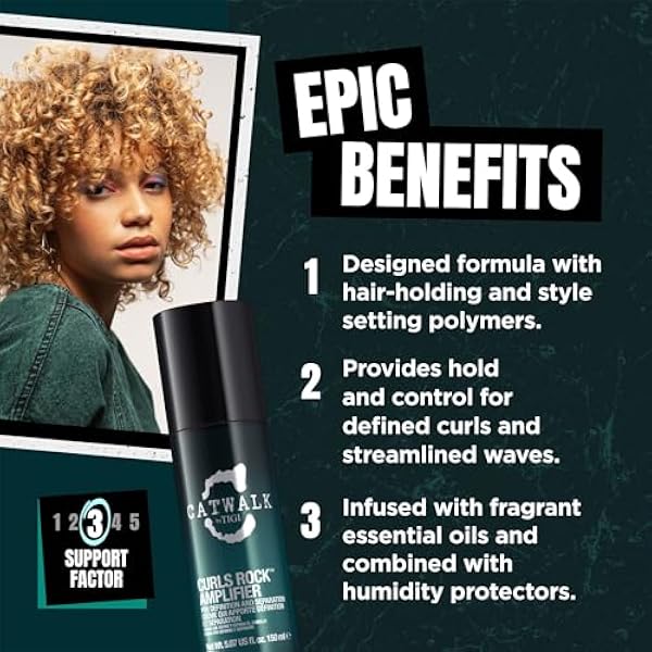 Bed Head By Tigi Catwalk Curls Rock Amplifier Curly Hair Cream, 150 мл