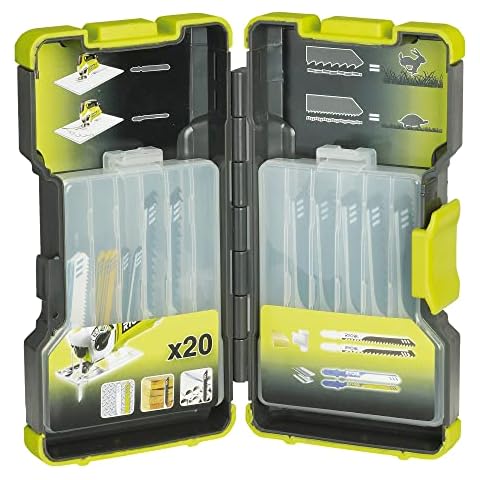 Ryobi RAK20JB 20-Piece Jigsaw Blade Set Cover