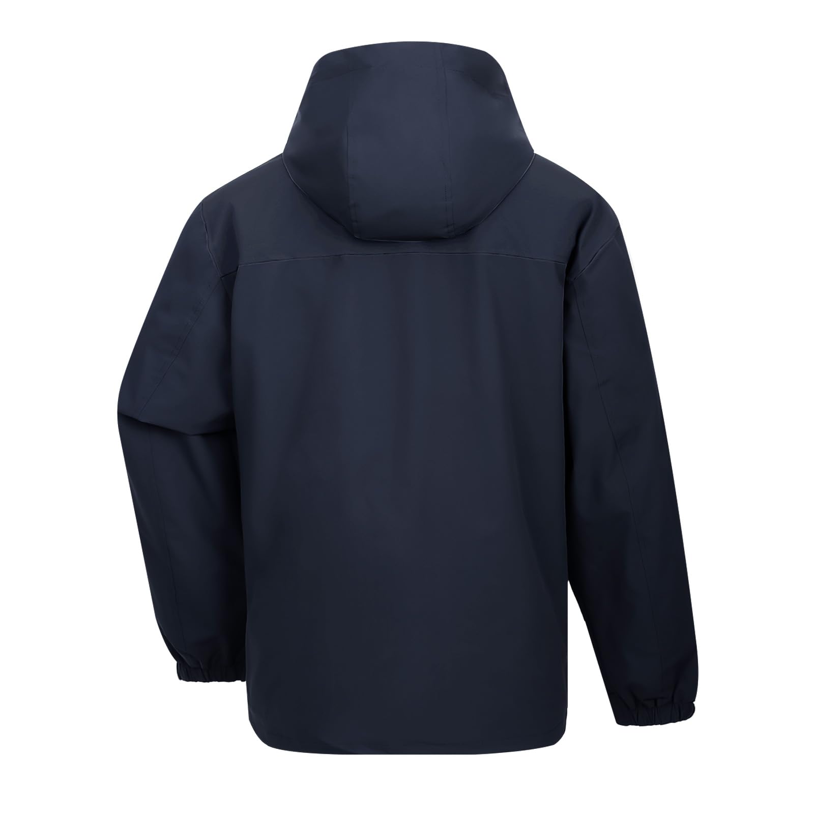 Abrigo Impermeable para Hombre Chaqueta para La Lluvia de Montaña al Aire Libre Cortavientos Ligero Chaqueta Informal de Otoño para Senderismo y Pesca