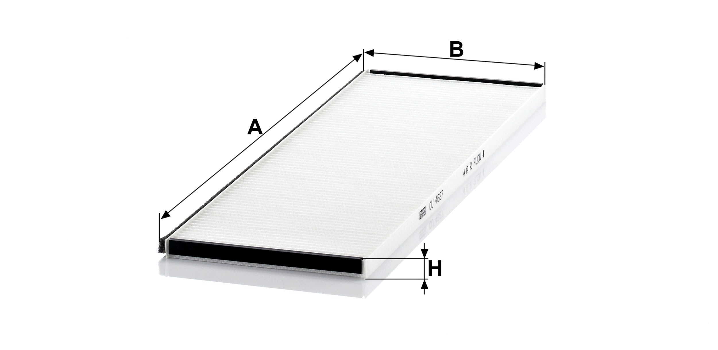 MANN-FILTER CU 4627-6 Filtro aria cabina (set da 6) - per Veicoli industriali + Bus