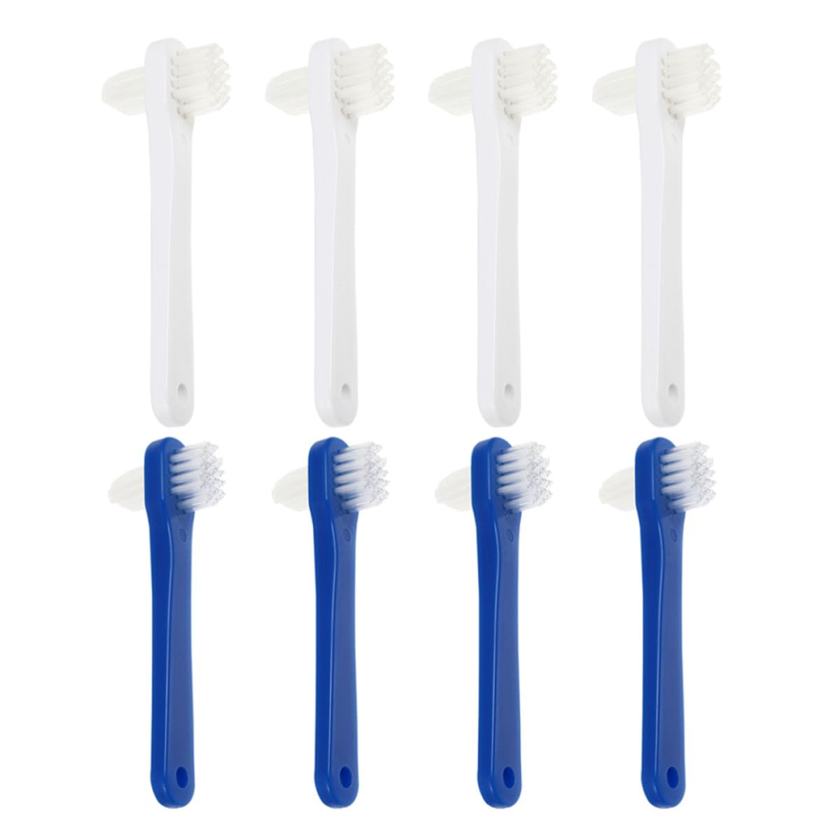 Cabilock 40 Pezzi Spazzolino Mini a Doppia Testa per Viaggio, Setole | Abs e Nylon, Design Semplice ed Elegante, Uso per Adulti, Pratico per Spostamenti e Casa