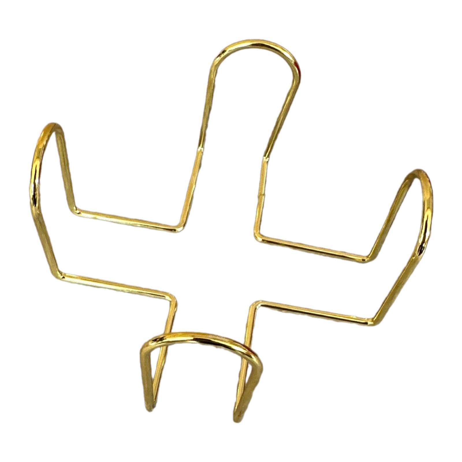 Coaster Holder for Round and Square Coasters 4.5 inch Metal Gold Iron Holder-image-42