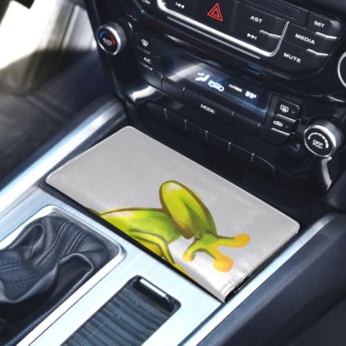 Organizador para carro slim de cuero miniatura 4