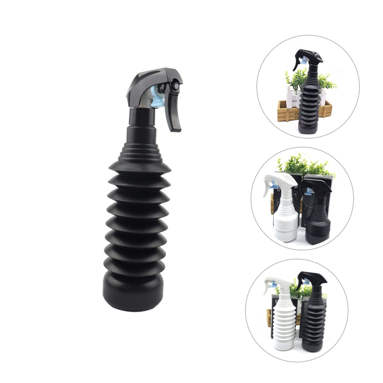 Didiseaon 3pezzi Spray Bottlper Nebulizzatore Portatile Per e Casa Design e Versatilper Acconciature e Pulizie