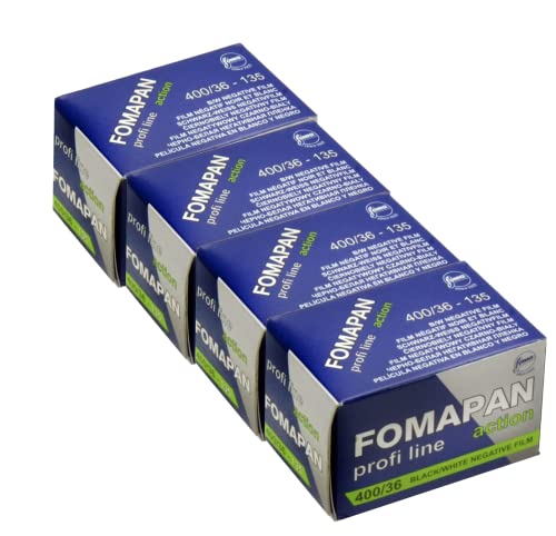 FOMAPAN Action 400 135/36 in 4ER FILMBOX