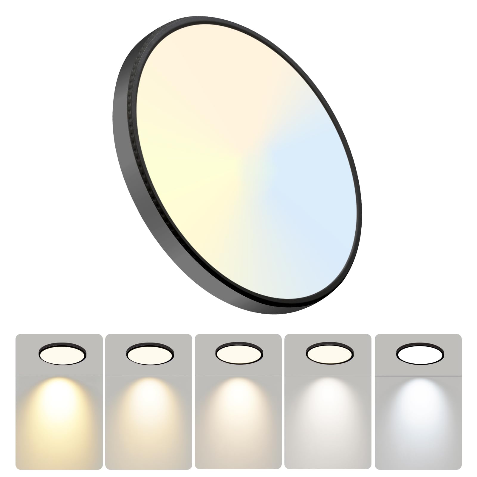 Slim LED Ceiling Lights - 6 Pack Daylight -29
