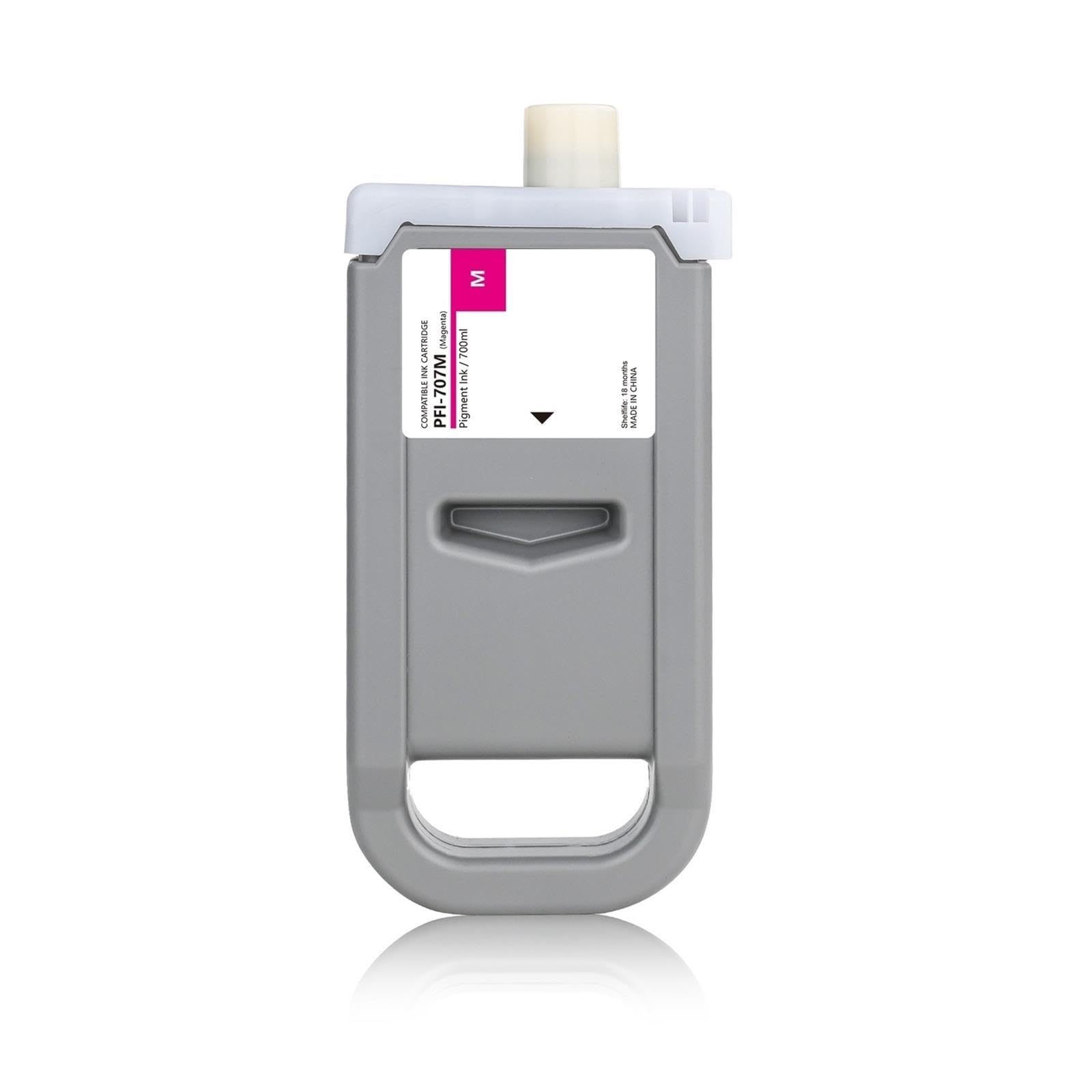 Cartuccia d'inchiostro PFI707, compatibile con Canon | IPF830 IPF840 IPF850 Stampante(Magenta)