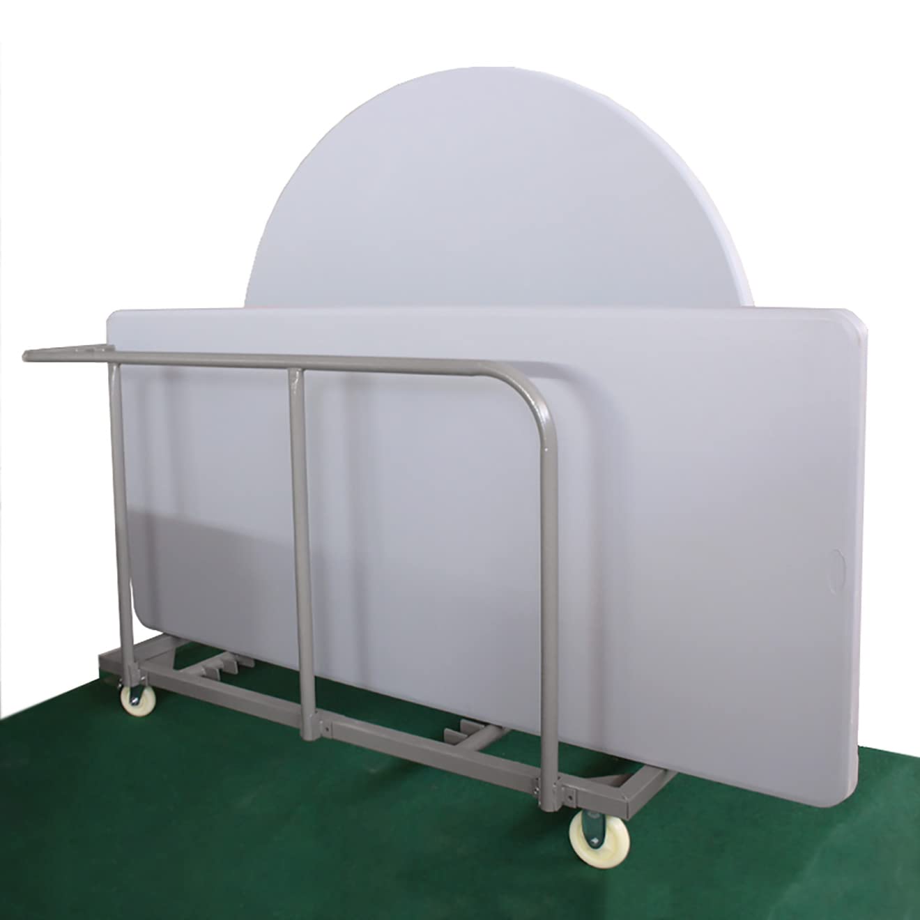 Carro Universal para Transporte de mesas Redondas y Rectangulares | Carrito Práctico y Resistente para Restaurantes, Hoteles y Eventos.