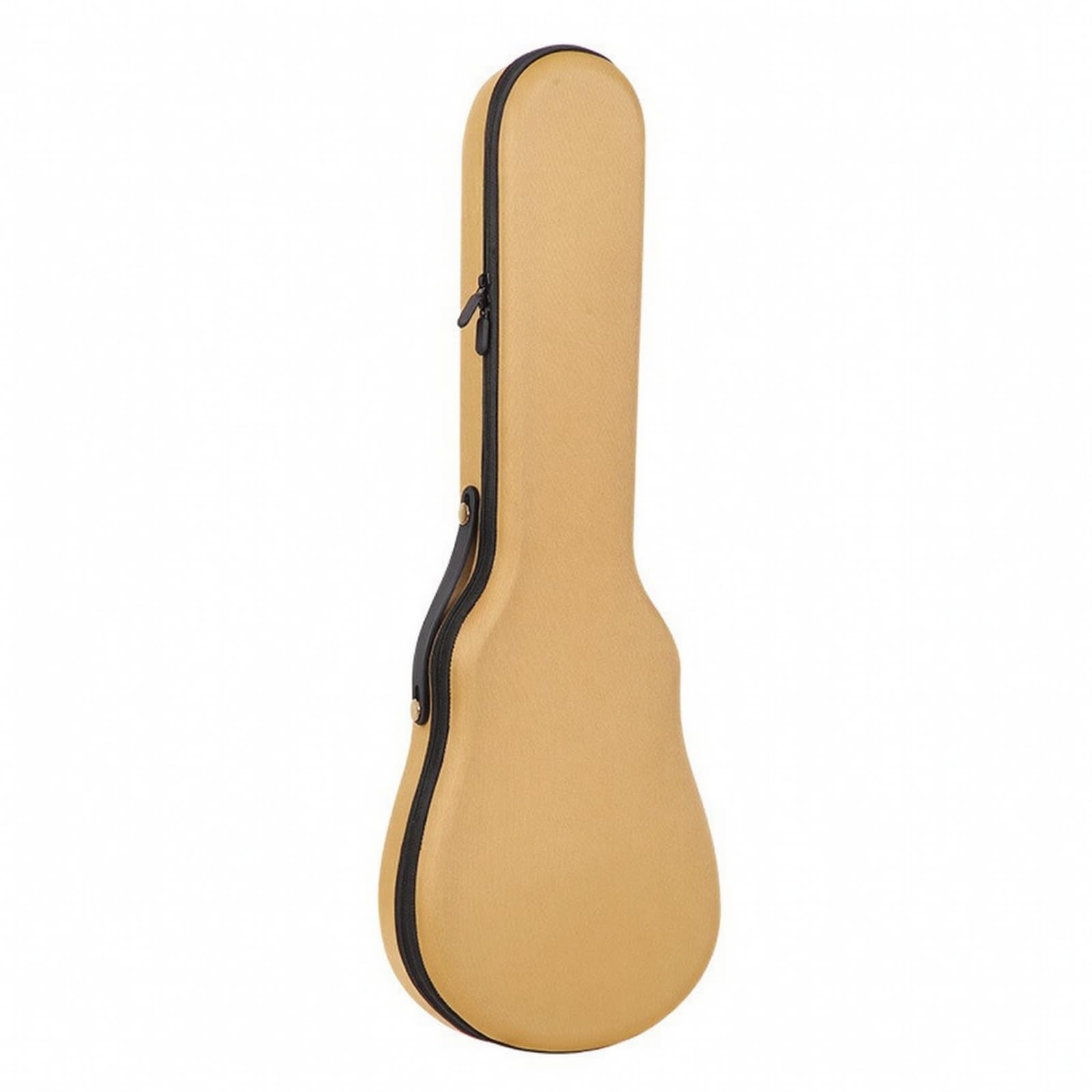 harayaa Custodia Protettiva Ukulele Borsa Rigida Custodia Sagomata Astuccio Zippato in Schiuma EVA Profilo Modellato con Manico Laterale Adatta a Scuole di, Array, Cachi